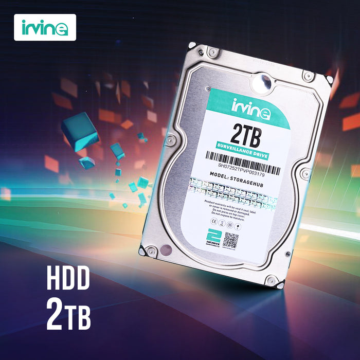 New_IRVINE SURVEILLNCE HARD DRIVE SATA3.5 HDD