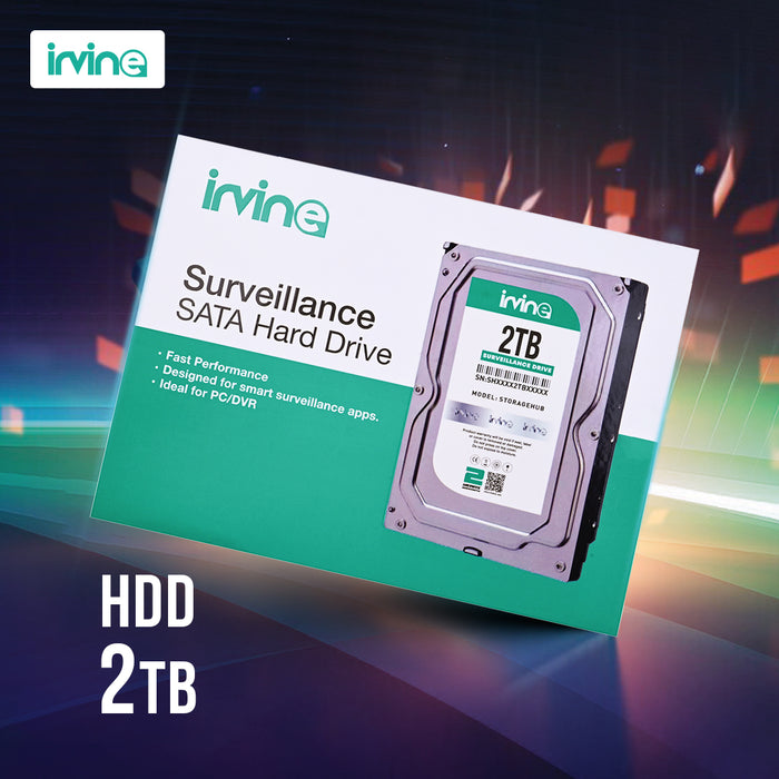 New_IRVINE SURVEILLNCE HARD DRIVE SATA3.5 HDD