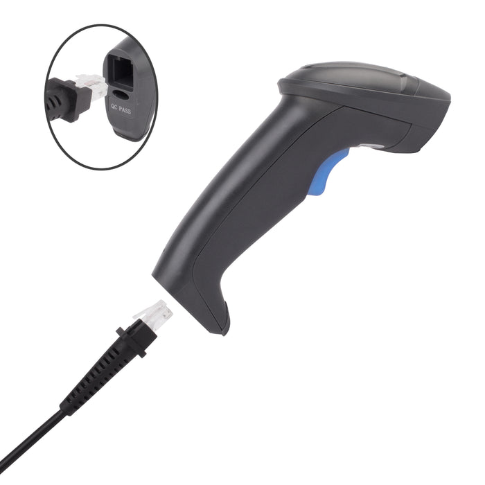 LASER BARCODE SCANNER,High Sensitive,Industril 1D IR-5000