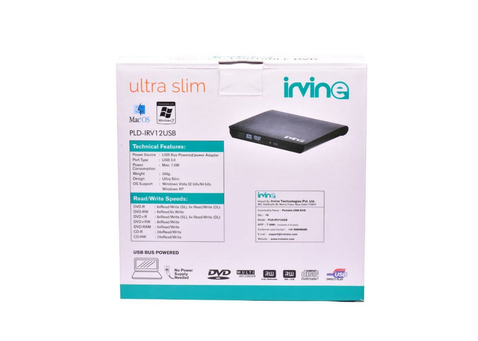 Ultra Slim DVD Writer